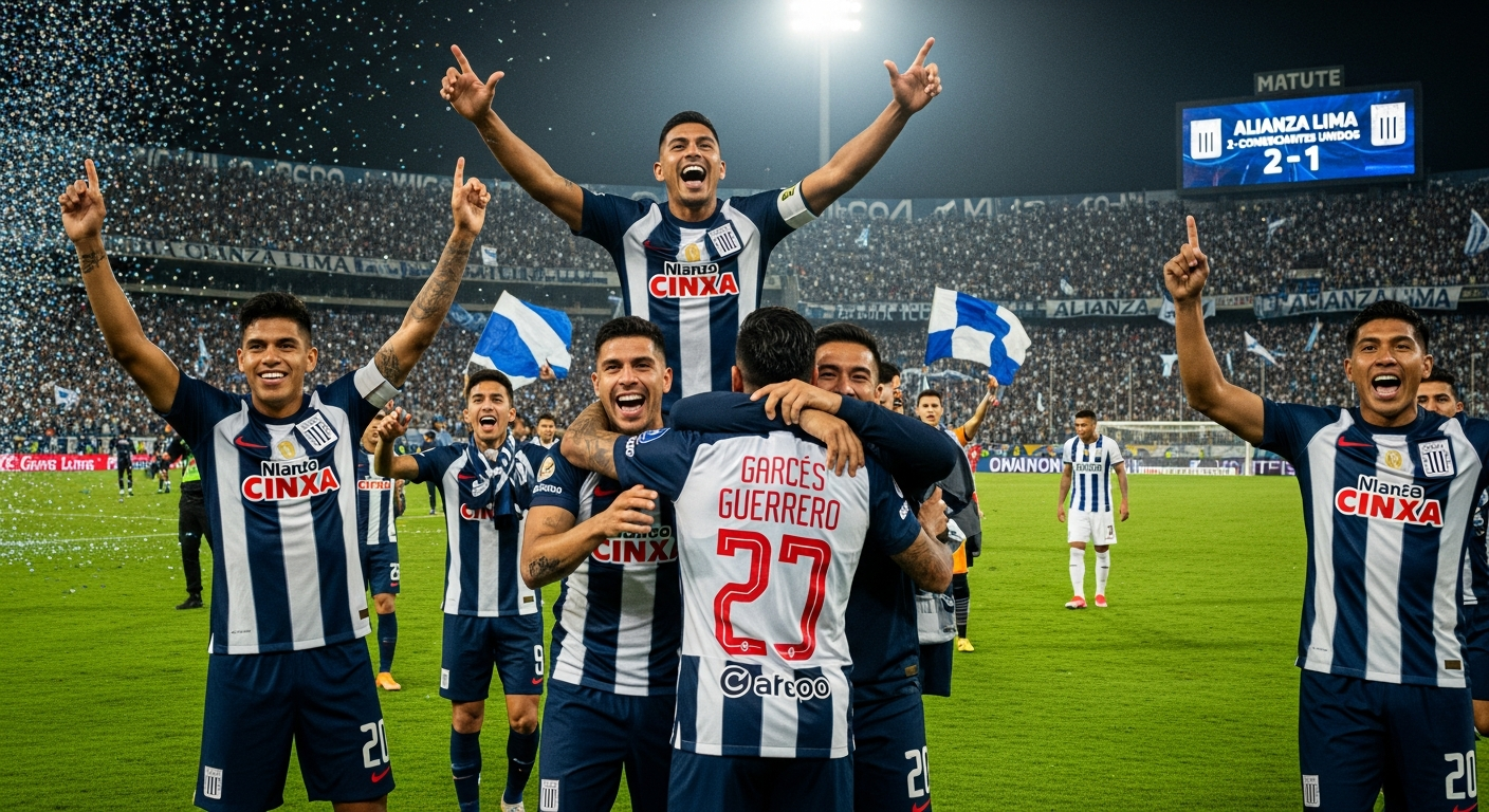 ¡Alianza Campeón en Matute! 2-1 a Comerciantes Unidos