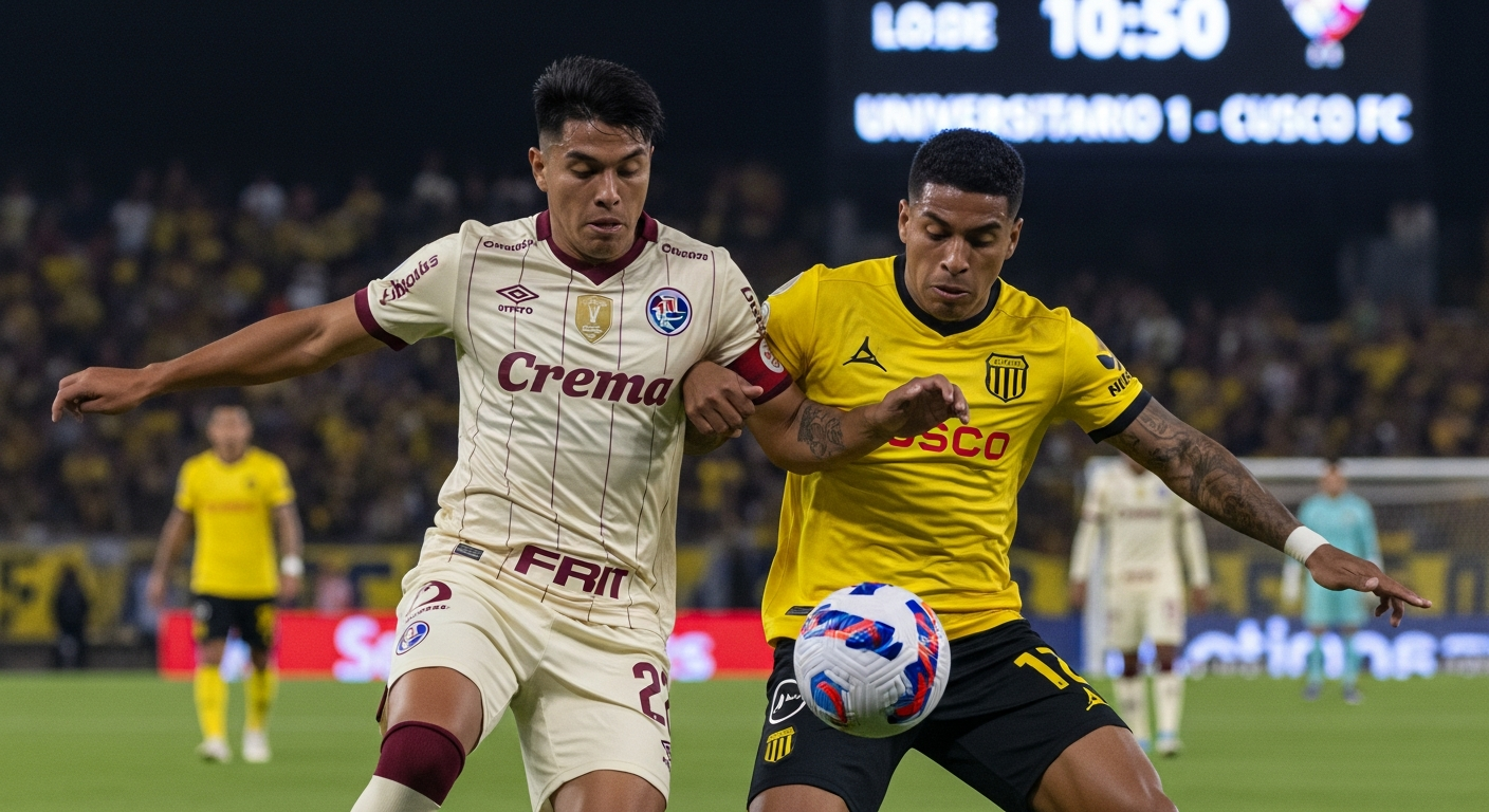 ¡Empate Crema! Universitario y Cusco FC Igualan 1-1