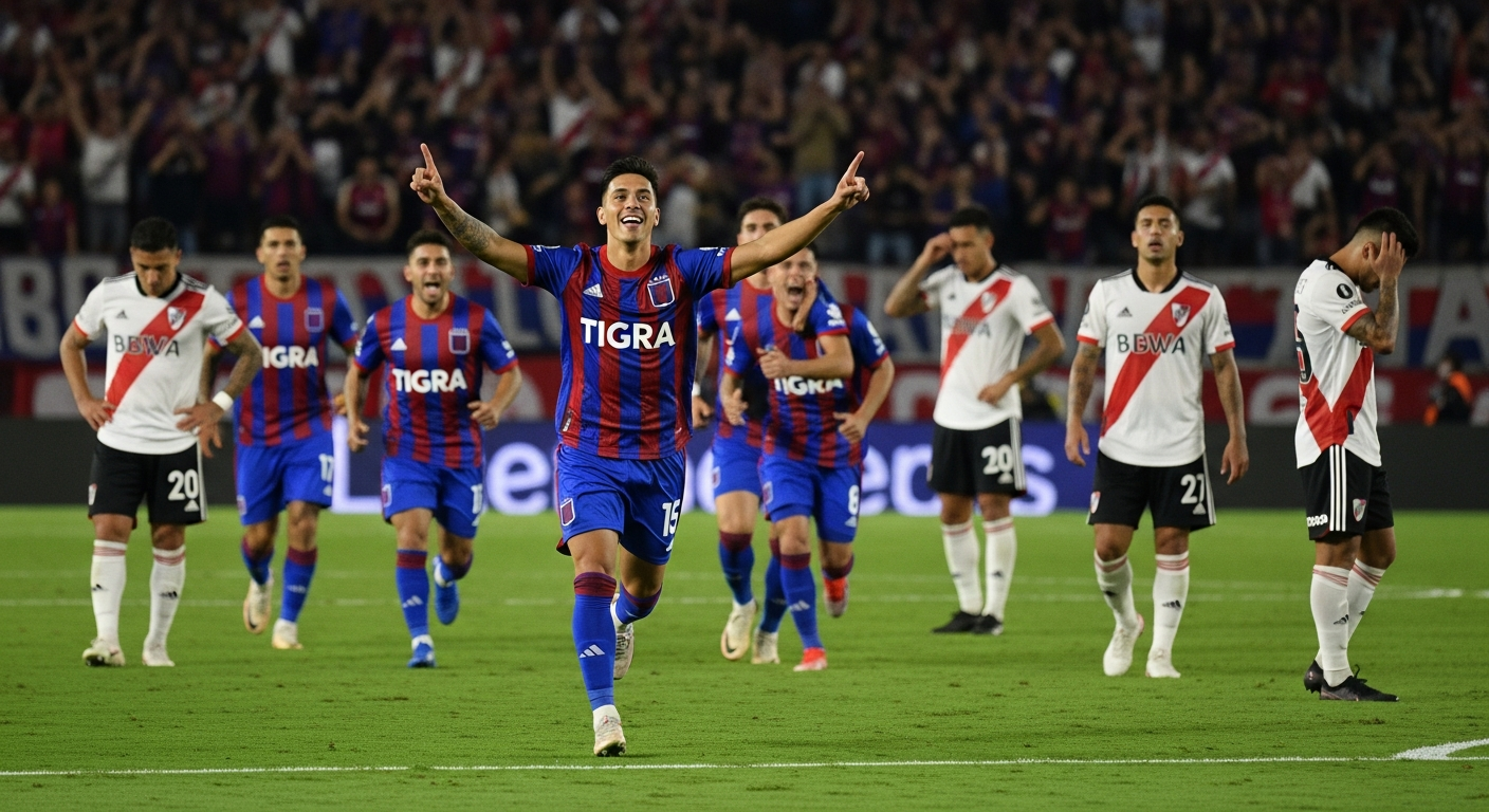 ¡Batacazo! Tigre Humilla 4-1 a River en el Monumental