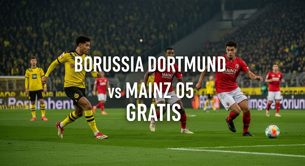 Borussia Dortmund vs. Mainz: ¡En Vivo! Bundesliga Hoy