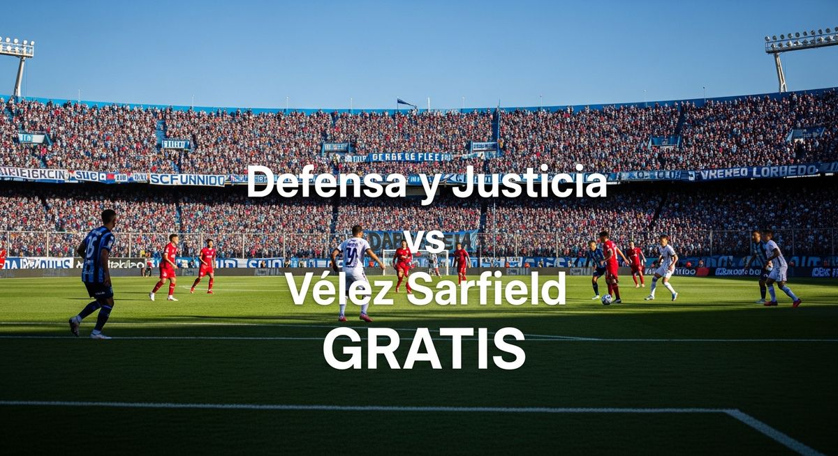 Defensa vs. Vélez: Dónde Ver el Partido EN VIVO Online