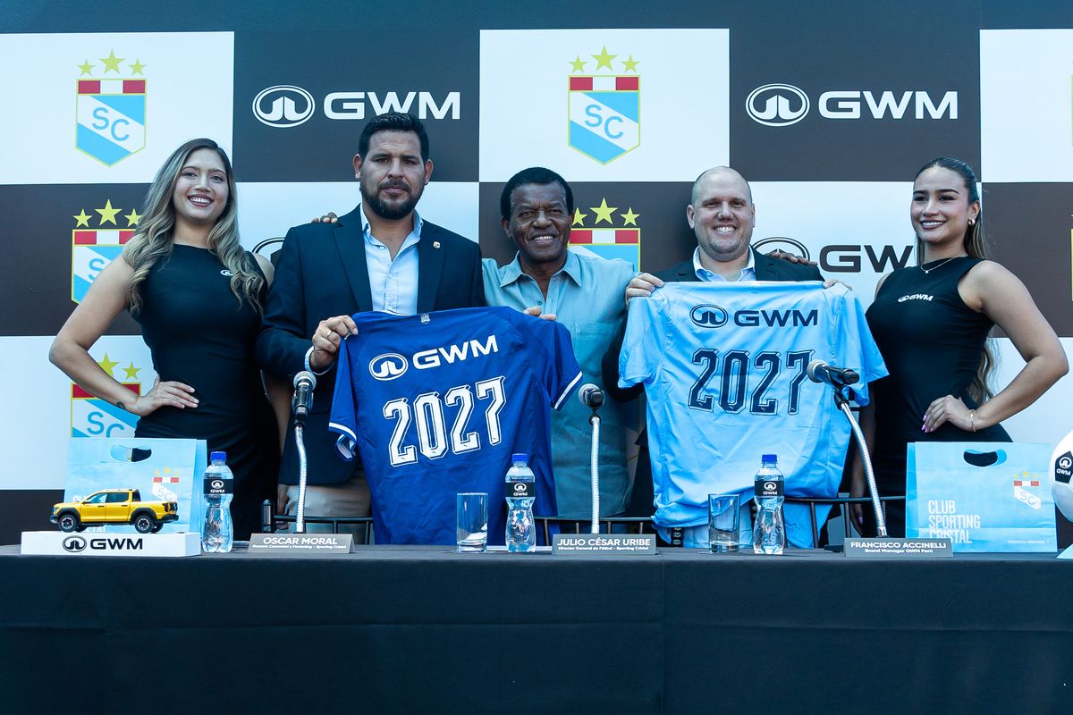 GWM: Nuevo Sponsor de Sporting Cristal ¡Temporada 2026-2027!