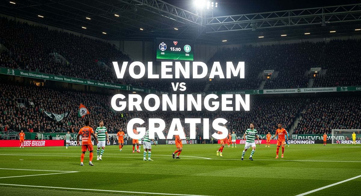 Volendam vs Groningen: ¡En Vivo! Dónde Ver Eredivisie