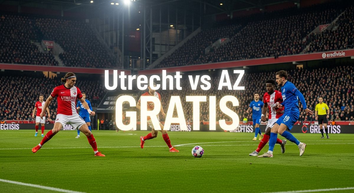 Utrecht vs. AZ: ¡En Vivo! Horario y Dónde Ver Eredivisie